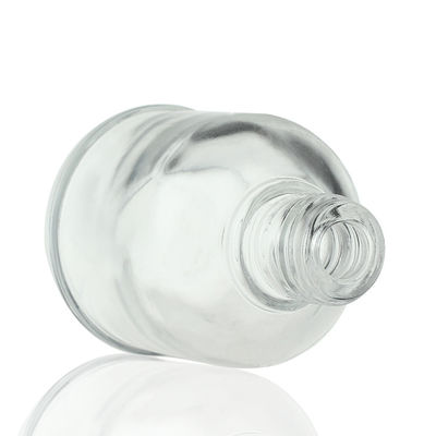कॉस्मेटिक सीरम के लिए ग्लास 30 मिलीलीटर खाली ड्रॉपर बोतलें एल्यूमीनियम कॉलर