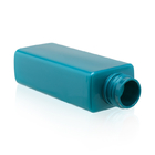 Design 100ml plastic bottle square shape blue color design with white spray pump color cistomzed