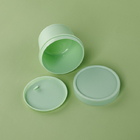 100g Plastic Packaging Jars With Flip Cap PET Material White Cap Recycled Plastic Container