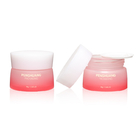 Round Shape Cosmetic Bottle Set Hyaluronic Acid Glass Skincare
