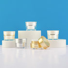 Multi Coloured Acrylic Cosmetic Jars For Skin Care Facial Cream 5G-30G