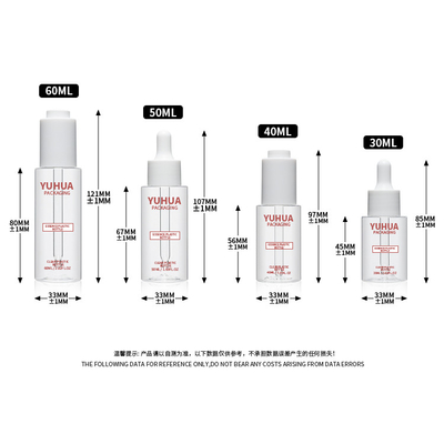 30ml 40ml 50ml 60ml Plastic Makeup Serum Lotion Bottle For Cosmetic Packaging