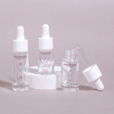 थोक कॉस्मेटिक पैकेजिंग कंटेनर 10ml 15ml सीरम तेल बोतल आवश्यक तेल के लिए