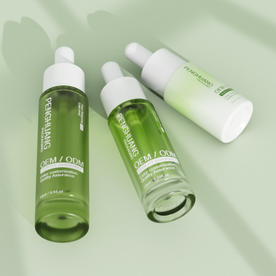 5ml 10ml 15ml ग्लास सीरम ड्रॉपर बोतलें एसेंस ऑयल के लिए ग्लास बोतल