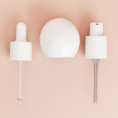 खाली थोक पंप बोतलें 30ML गोल गेंद टोपी वर्ग ग्लास तरल नींव बोतलें