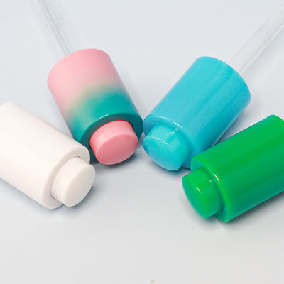 ग्राहक आवश्यकताओं के अनुसार लोगो के साथ गोल तेल सीरम बोतल