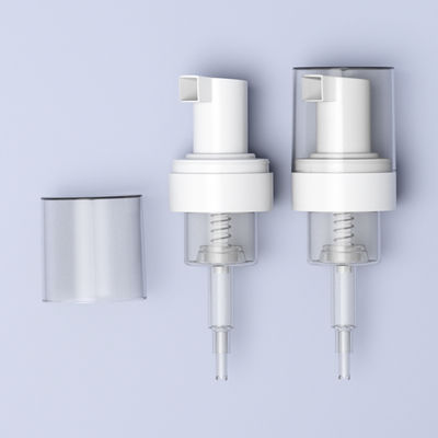 Foam Dispensing with Pump Cap on Customizable Foam Pump Bottle
