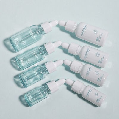 ग्लास ऑयल ड्रॉपर ग्लास बोतल लोगो कस्टम चिकनी कंटेनर आवश्यक तेलों सीरम और कॉस्मेटिक अनुप्रयोगों के लिए डिज़ाइन किया गया