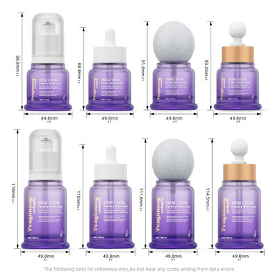 सीरम तेल ग्लास ड्रॉपर बोतल मुफ्त नमूना प्रदान किया जा सकता है आवश्यक तेलों, सीरम और कॉस्मेटिक तरल पदार्थों के लिए पैकेजिंग समाधान