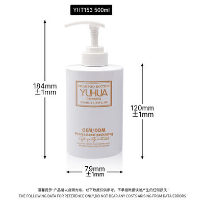 Customizable Plastic Packaging Bottles for Cosmetic Including Toner Lotion Serum with Cylinder Shape and Screw Cap Closure