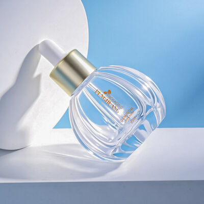 Amber Serum Dropper Bottles Manufactured by Auto Machine Perfect for Essential Oil and Skincare Packaging