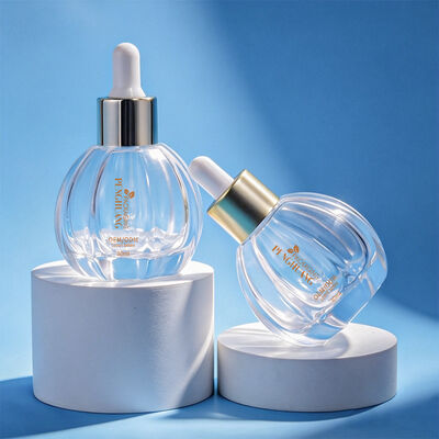 Amber oil serum bottle offering durable construction suitable for essential oils serums and cosmetic skincare products
