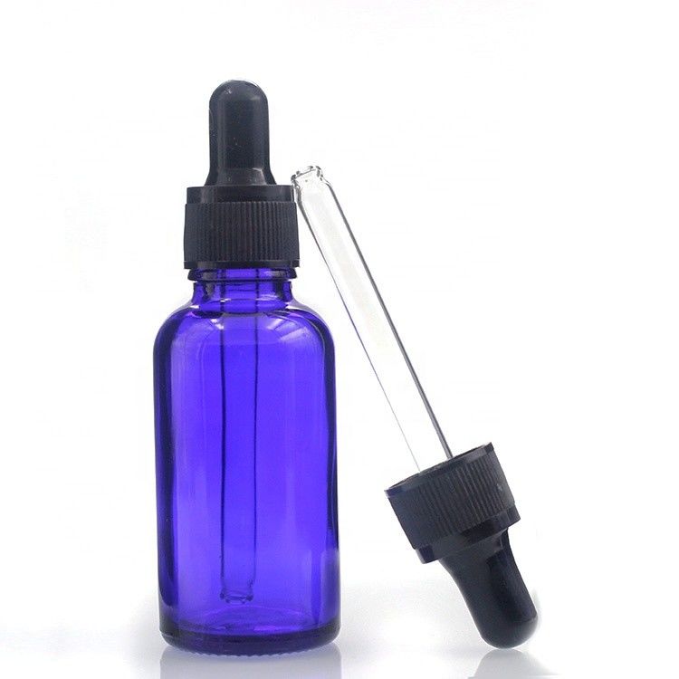 MSDS 1 Oz Oil Dropper Glass Bottle Proccessing Accepted Customization