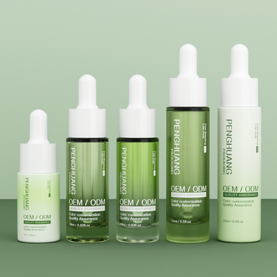 5ml 10ml 15ml ग्लास सीरम ड्रॉपर बोतलें एसेंस ऑयल के लिए ग्लास बोतल