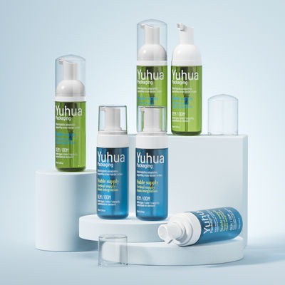 स्नान जेल फोम पंप बोतल मुफ्त बोतलें उपलब्ध कराई जा सकती हैं लीक प्रूफ डिजाइन पुनः भरने में आसान कंटेनर बाथरूम और यात्रा के लिए आदर्श