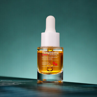 सीरम ड्रॉपर बोतलें लीक प्रूफ एयरटाइट डिज़ाइन कस्टम रंग और लोगो प्रिंटिंग के साथ लक्जरी कॉस्मेटिक पैकेजिंग की ज़रूरतों के लिए बिल्कुल सही