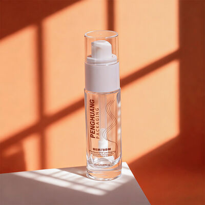 सीरम ड्रिपर बोतलें टिकाऊ ग्लास कंटेनर आवश्यक तेलों के लिए आदर्श सीरम और कॉस्मेटिक तरल पदार्थ पैकेजिंग समाधान