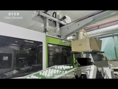 कॉस्मेटिक पैकेजिंग सेट बांस कलर स्क्रू कैप ब्लैक मैट ग्लास जार 50 ग्राम