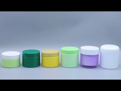 बड़े आकार के पाले सेओढ़ लिया प्लास्टिक जार कंटेनर फ्लिप कवर के साथ 180 मिलीलीटर 240 मिलीलीटर 300 मिलीलीटर