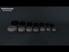 इलेक्ट्रोप्लेटिंग प्रिंटिंग क्रीम ग्लास जार कस्टमाइज्ड लोगो के साथ