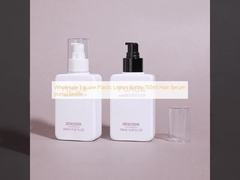थोक वर्ग प्लास्टिक लोशन बोतल 150ml बाल सीरम पंप बोतल