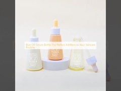 ब्लू ऑयल सीरम बोतल आपकी स्किनकेयर रूटीन में एकदम सही जोड़